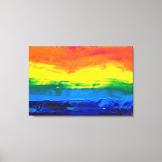 kleur, zwart, lijnen, abstract, kunst, decor, schi canvas afdruk