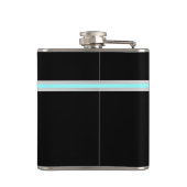 Kleuraccent Stripe en Monogram Heupfles (Achterkant)