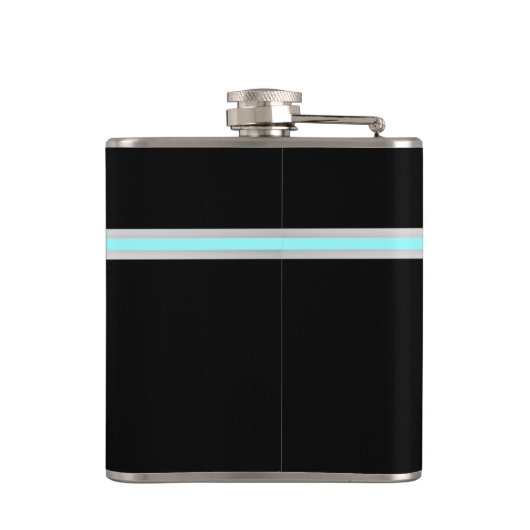 Kleuraccent Stripe en Monogram Heupfles (Achterkant)