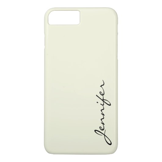 Kleurachtergrond beige Case-Mate iPhone case (Achterkant)