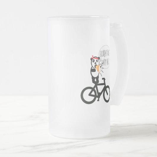 Kleurachtergrond wijzigen matglas bierpul (Voorkant rechts)