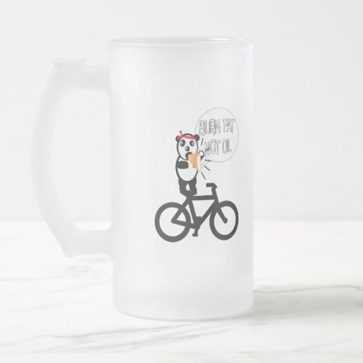 Kleurachtergrond wijzigen matglas bierpul (Links)