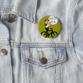 Kleurachtergrond wijzigen ronde button 5,7 cm (In situ)