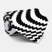 Kleurbare optische blokspiraal stropdas (Opgerold)