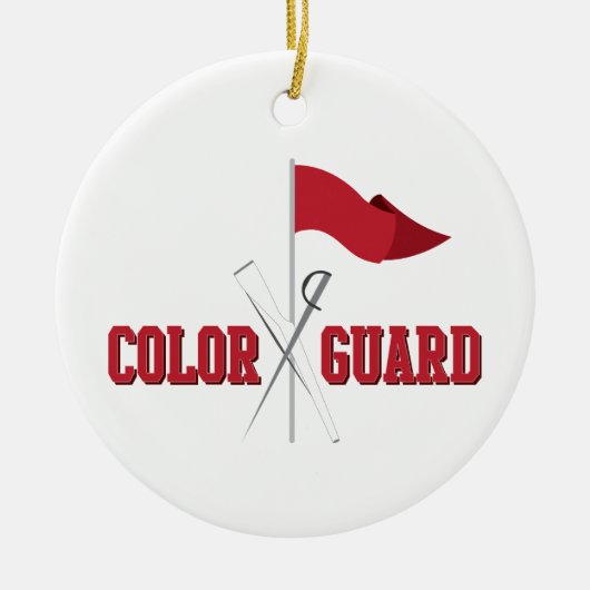 Kleurbeveiliging Keramisch Ornament (Voorkant)