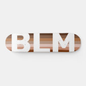 Kleurblinde liefdesregenboog BLM - skateboard (Horizontaal)