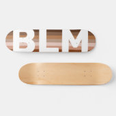 Kleurblinde liefdesregenboog BLM - skateboard (Horizontaal)