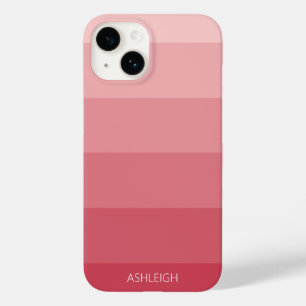 Kleurblokken Magenta Roze met Naam I telefoonhoesj Case-Mate iPhone 14 Hoesje