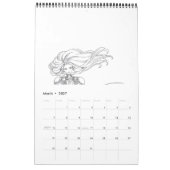 Kleurboek Kalender (Mar 2027)