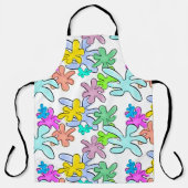 kleurbreuk schort (Voorkant)