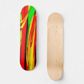 Kleurcascade 2 skateboard (Voorkant)
