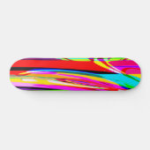 Kleurcascade Skateboard (Horizontaal)