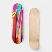 Kleurcascade Skateboard (Voorkant)