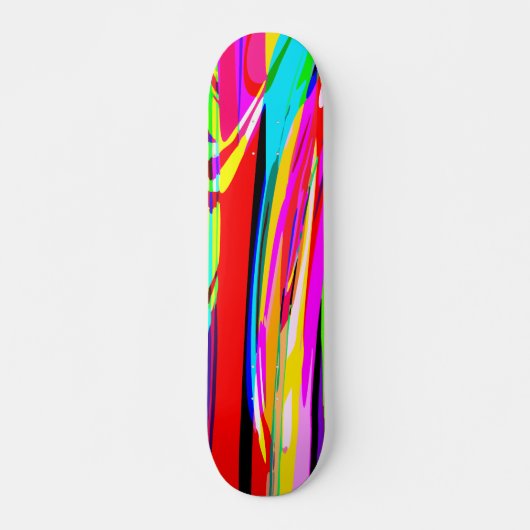 Kleurcascade Skateboard (Voorkant)