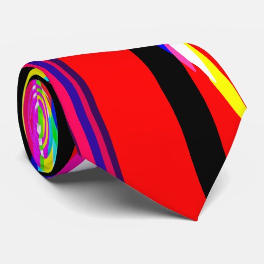 Kleurcascade Stropdas (Opgerold)