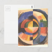 Kleurcirkel door August Macke Briefkaart (Voorkant / Achterkant)