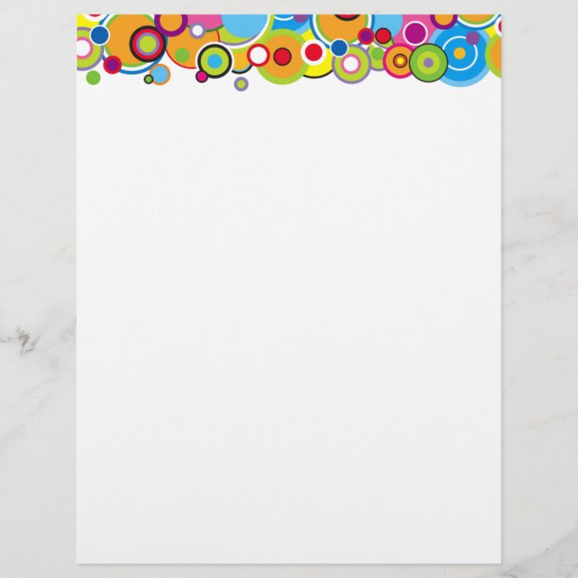 Kleurcirkels Letterhead (Voorkant)