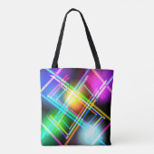 Kleurcorridor Canvas tas (Achterkant)