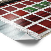 Kleurdeur Foto Afdruk (Hoek)