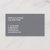 Kleurdeur Visitekaartje (Achterkant)