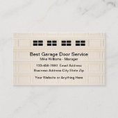 Kleurdeuren Eenvoudige Visitekaartjes (Voorkant)