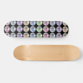 Kleuredelstenen Skateboard (Horizontaal)
