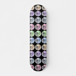 Kleuredelstenen Skateboard