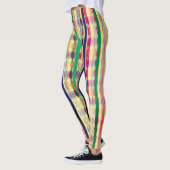 Kleuren Abstracte Leggings met meerdere kleuren (Links)