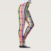 Kleuren Abstracte Leggings met meerdere kleuren (Rechts)
