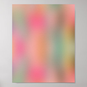 Kleuren Bloeiend 07 Aura Gradient Poster