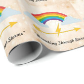 "Kleuren boven schaduwen" Cadeaupapier (Rol Hoek)