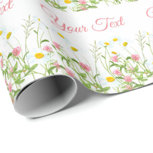 Kleuren en dagbladen cadeaupapier