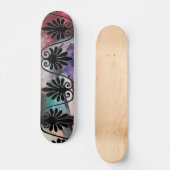 Kleuren en kader skateboard (Voorkant)