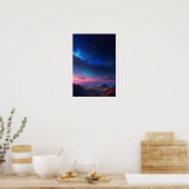 Kleuren in het hemeldoek poster (Keuken)