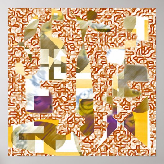 Kleuren in het najaar #1a poster (Voorkant)