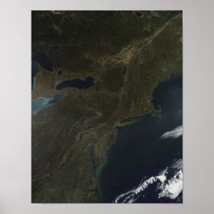 Kleuren in het oosten van de Verenigde Staten Poster