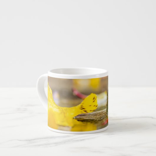 Kleuren invallen espresso kop (Voorkant links)