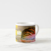 Kleuren invallen espresso kop (Voorkant rechts)