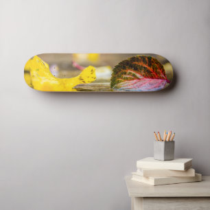 Kleuren invallen skateboard