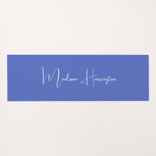 Kleuren met Hex Codes Custom Name Designer Yogamat (Achterkant (horizontaal))