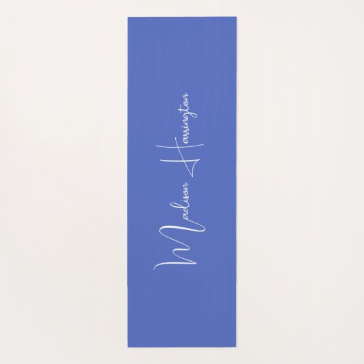 Kleuren met Hex Codes Custom Name Designer Yogamat (Achterkant)