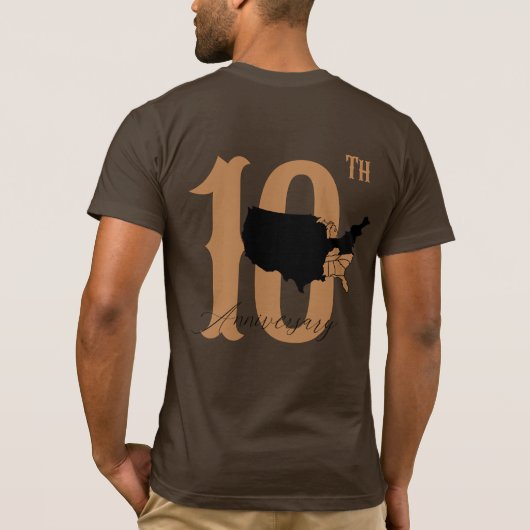 Kleuren met toestanden t-shirt (Achterkant)