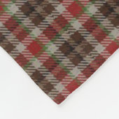 Kleuren op maat van ventilatorpapier fleece deken (Hoek)