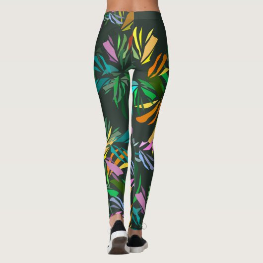Kleuren overal leggings (Achterkant)