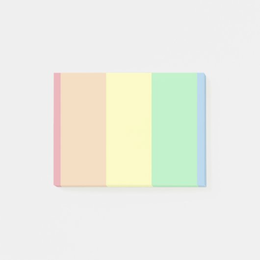 Kleuren pasta post-it® notes (Voorkant)