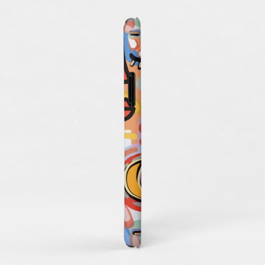 Kleuren, patronen en overlappende vlakken Case-Mate iPhone case (Achterkant/rechts)