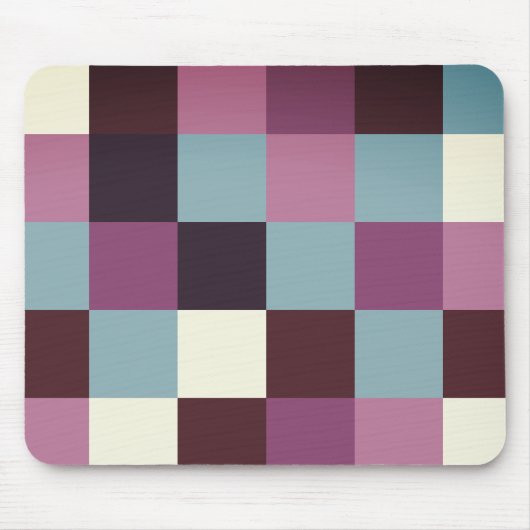  kleuren Plaids Mousepad Muismat (Voorkant)