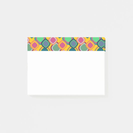 Kleuren uit de jaren '70 post-it® notes (Voorkant)
