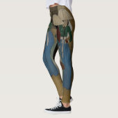 Kleuren uit de oudheid van oude kunst die slechts  leggings (Links)