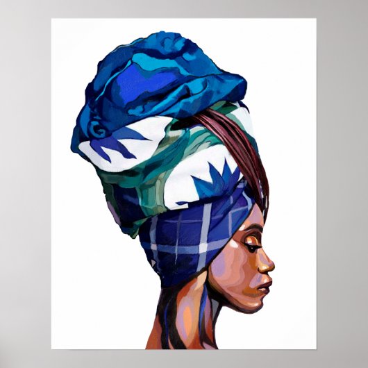 Kleuren van Afrika. #afbeelding Poster (Voorkant)